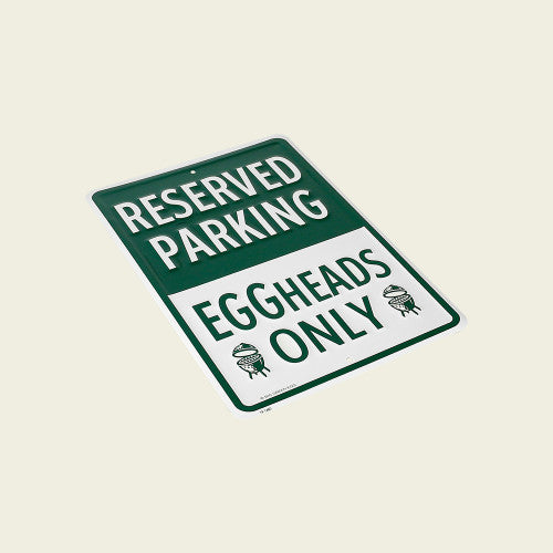 PARKPLATZSCHILD EGGHEADS ONLY