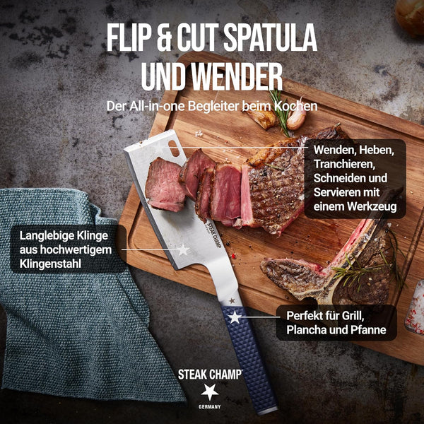 Flip & Cut Spatula und Wender