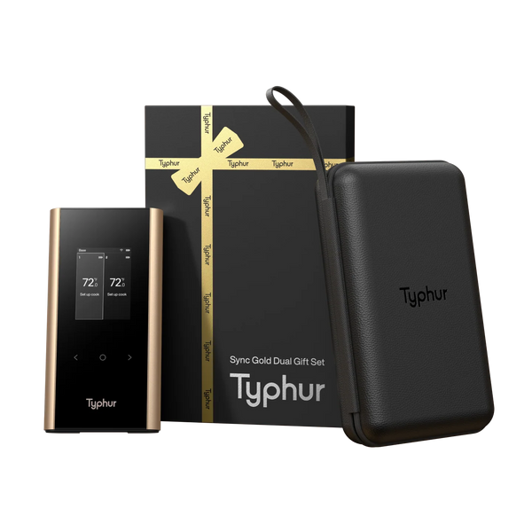 Typhur Grillthermometer SYNC Gold Dual - 2 Thermometer Geschenkset