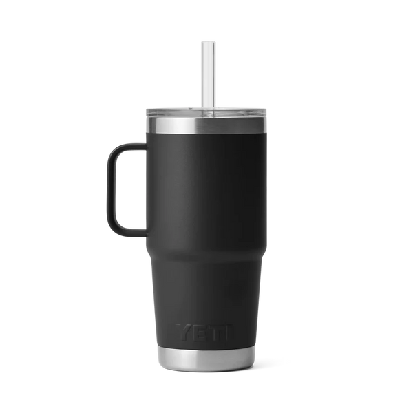 RAMBLER 25 OZ (710 ML) TRINKBECHER MIT TRINKHALM-DECKEL