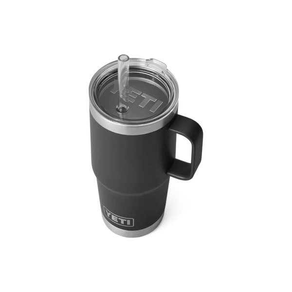 RAMBLER 25 OZ (710 ML) TRINKBECHER MIT TRINKHALM-DECKEL