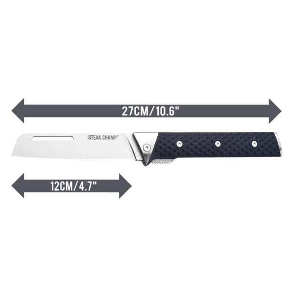 Outdoor-Messer "BBQ Master", Folder, 12 cm