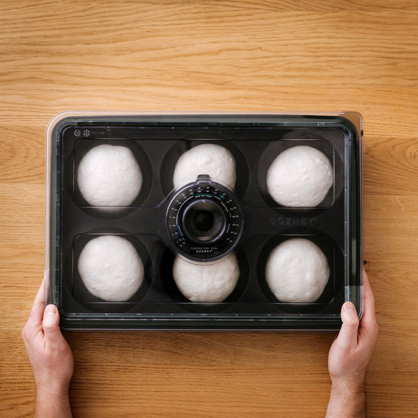 Gozney° Pizzaballen-Box mit Deckelthermometer