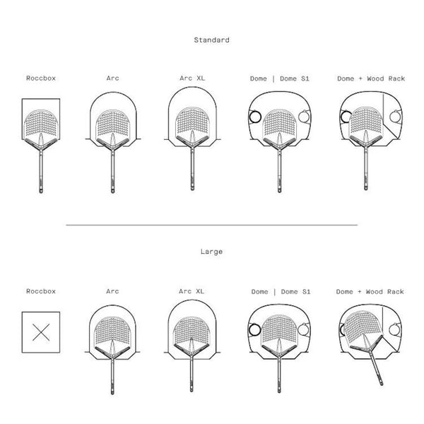 GOZNEY Pizzaheber Balance verschicken. Größen