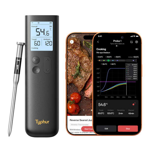 Typhur Grillthermometer SYNC Gold Lite - 1 Thermometer