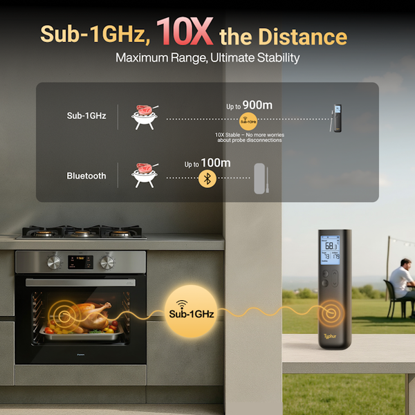 Typhur Grillthermometer SYNC Gold Lite - 1 Thermometer