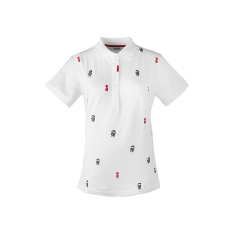 Frauen Golf Poloshirt – Weiss