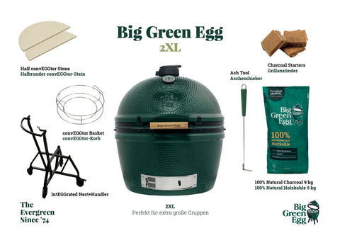Big Green Egg 2XL Starter-Paket