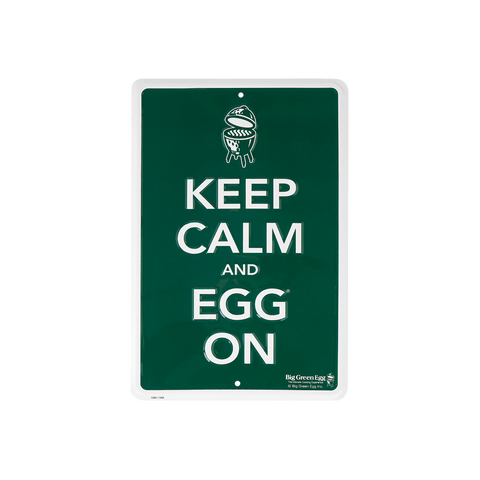 Texttafel grün – Keep calm an EGG on